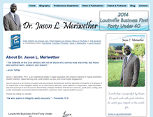 Tablet Screenshot of jasonlmeriwether.com